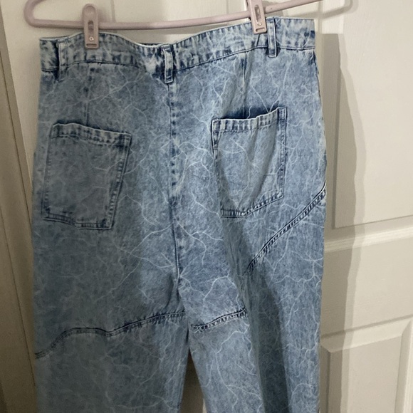 Free people native youth vest and jeans L NWT 100 cotton lightweight set - Picture 10 of 16